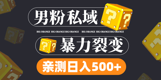 男粉项目，一个作品变现1000+，新渠道新玩法，一部手机实现月入过万-时尚博客