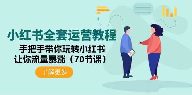 （9624期）小红书全套运营教程：手把手带你玩转小红书，让你流量暴涨（70节课）-时尚博客