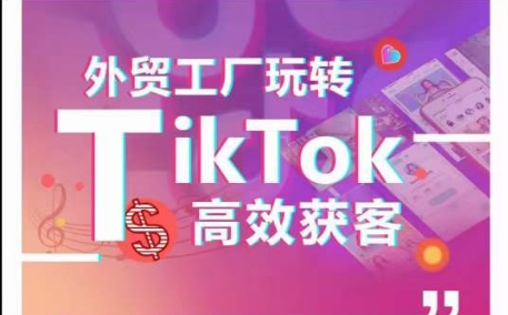 外贸工厂玩转TikTok高效获客，多种引流方式与账号定位技巧，拆解爆款短视频打造成功案例-时尚博客